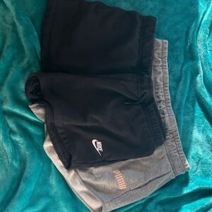 EUC Bundle of Nike and Puma Shorts